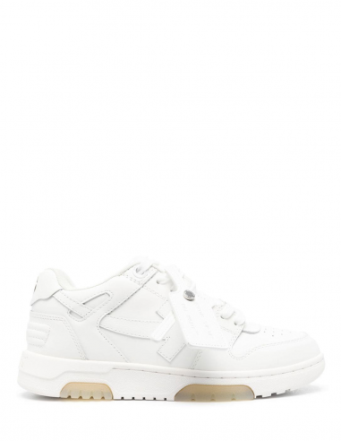 OFF-WHITE "Out of Office" low top sneakers in white - Spring/ Summer 2023