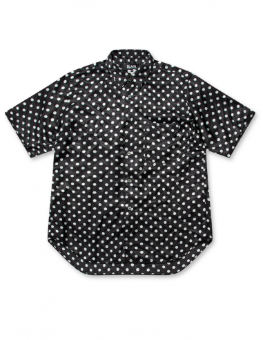 Comme des garcons Black short sleeves shirt with white dots