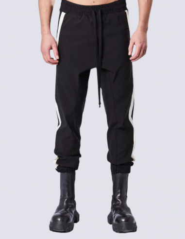 Pantalon de jogging THOM KROM à bandes contrastées noir automne-hiver 2023/2024 pour homme
