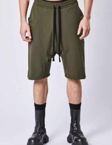THOM KROM shorts in khaki nylon fall-winter 2023/2024 for men