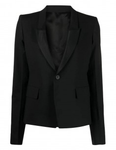 Veste de blazer cintrée - Noir