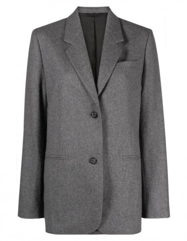 Totême grey wool blazer jacket