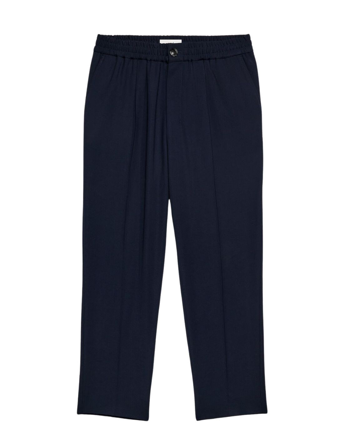 AMI PARIS navy trousers with elastic waistband FW3