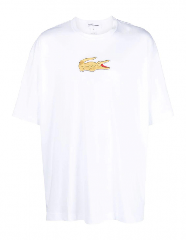 Gold sales lacoste shirt