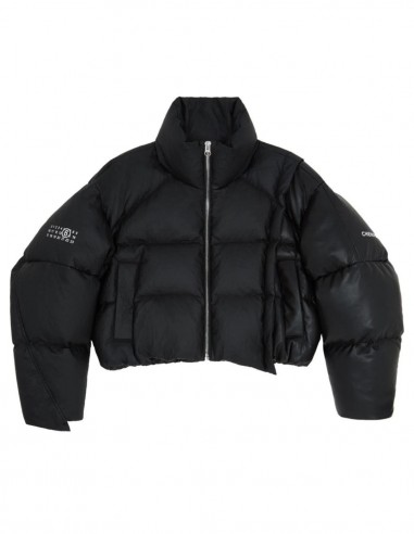 MM6 x CHENPENG black sleeveless down jacket