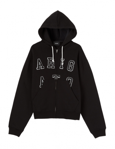 Black "Legend Zip" hoodie AXEL ARIGATO - Man