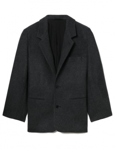 LEMAIRE grey blazer jacket fall-winter 2023/2024 for women.