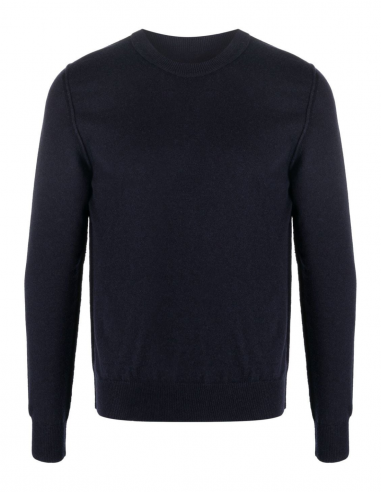 MAISON MARGIELA navy cashmere sweater - Spring/Summer 2024 for men