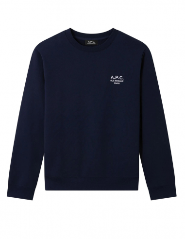 A.P.C. Rider navy logo sweatshirt - Spring/Summer 2024 for men