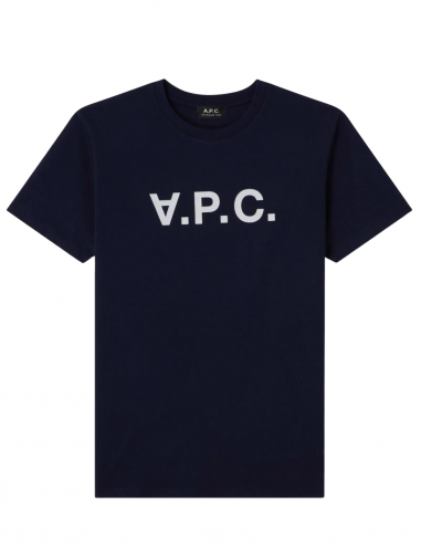 "VPC color H" navy A.P.C. T-shirt - Spring/Summer 2024 for men