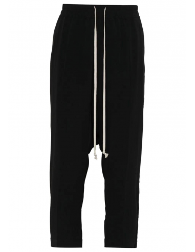 Pantalon fluide noir façon sarouel RICK OWENS - Printemps/Été 2024 pour femme