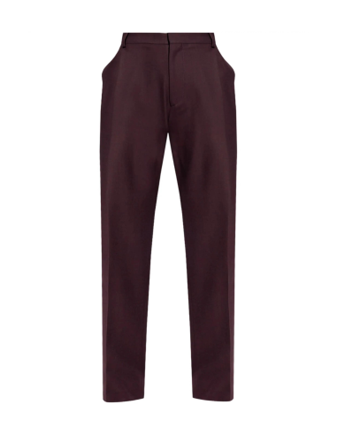 Pantalon chino bordeaux VICTORIA BECKHAM