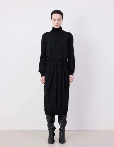 Robe longue grise LEMAIRE