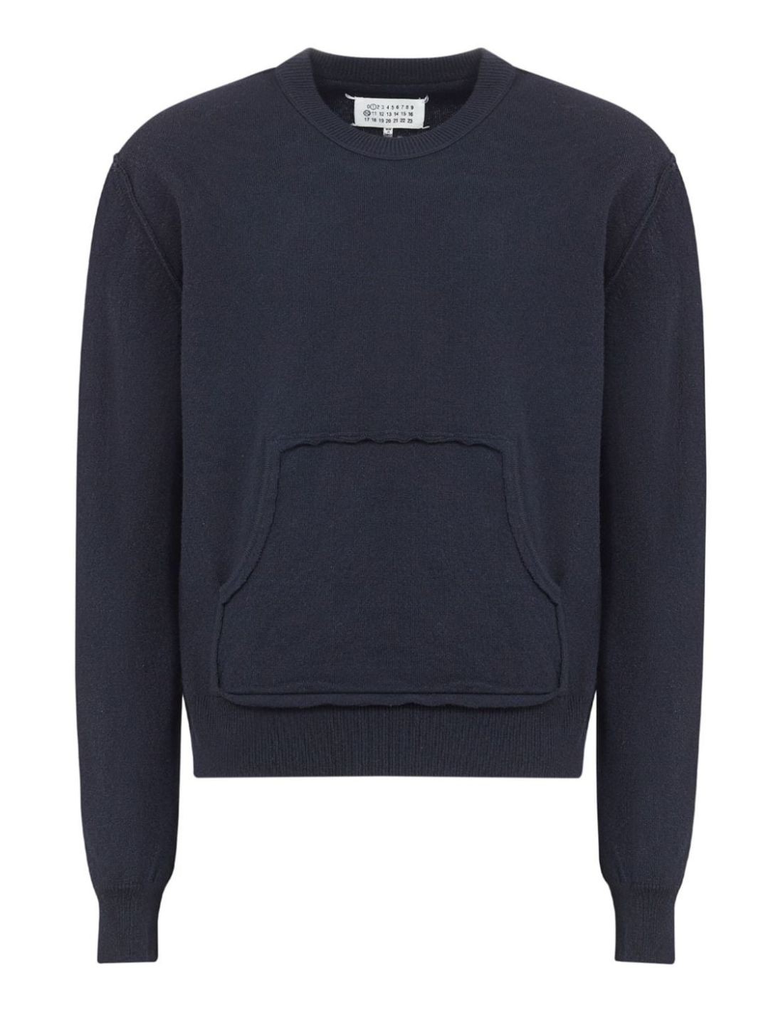 MAISON MARGIELA kangaroo pocket Navy