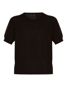 Pull à manches courtes marron MAISON MARGIELA