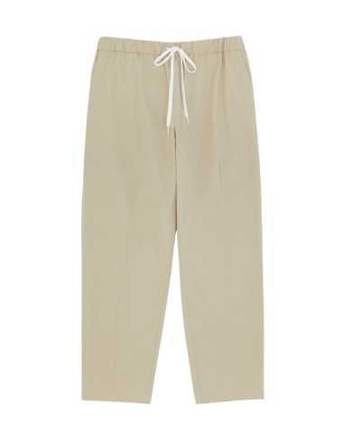 Pantalon en coton beige MM6