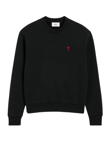 AMI PARIS black round collar sweatshirt