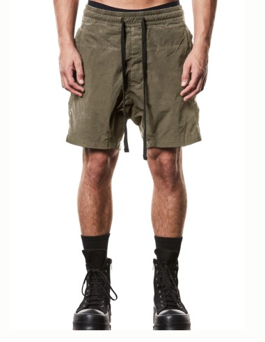 Short à élastique kaki THOM KROM