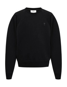 Sweatshirt à manches longue taupe AMI PARIS