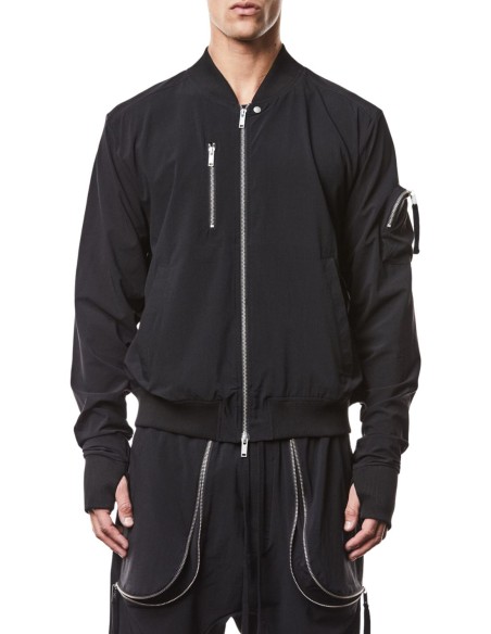 Veste bomber noire THOM KROM