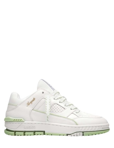 Baskets "Area lo" blanches et vertes AXEL ARIGATO