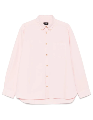 A.P.C. pink "Mateo" shirt