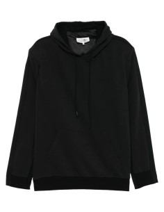 Sweat à capuche noir MM6