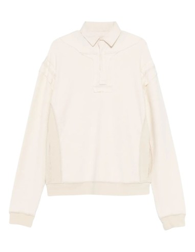 MAISON MARGIELA ecru long sleeves polo