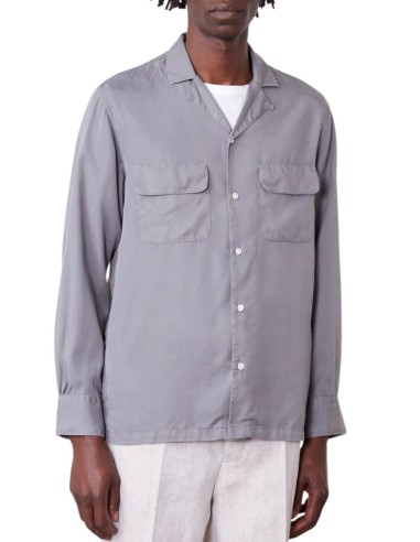 OFFICINE GÉNÉRALE grey “Leto” shirt