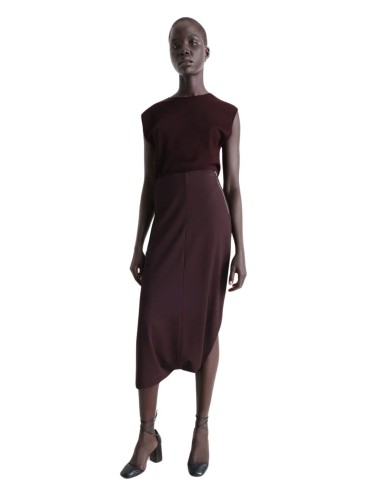 Jupe bordeaux LEMAIRE