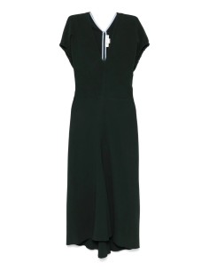 VICTORIA BECKHAM green dress