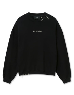 Sweatshirt “Loops” noir AXEL ARIGATO