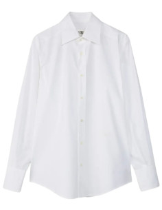 MM6 white cotton shirt