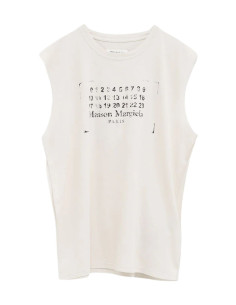 Débardeur écru MAISON MARGIELA