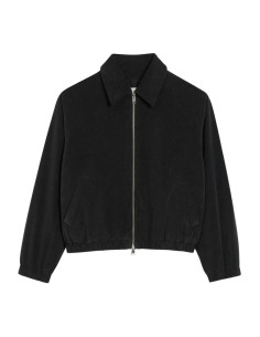 AMI PARIS anthracite cotton jacket