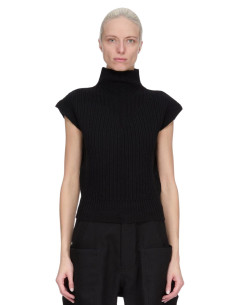 RICK OWENS black wool top