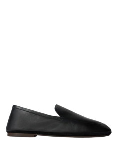LEMAIRE black lambskin slippers
