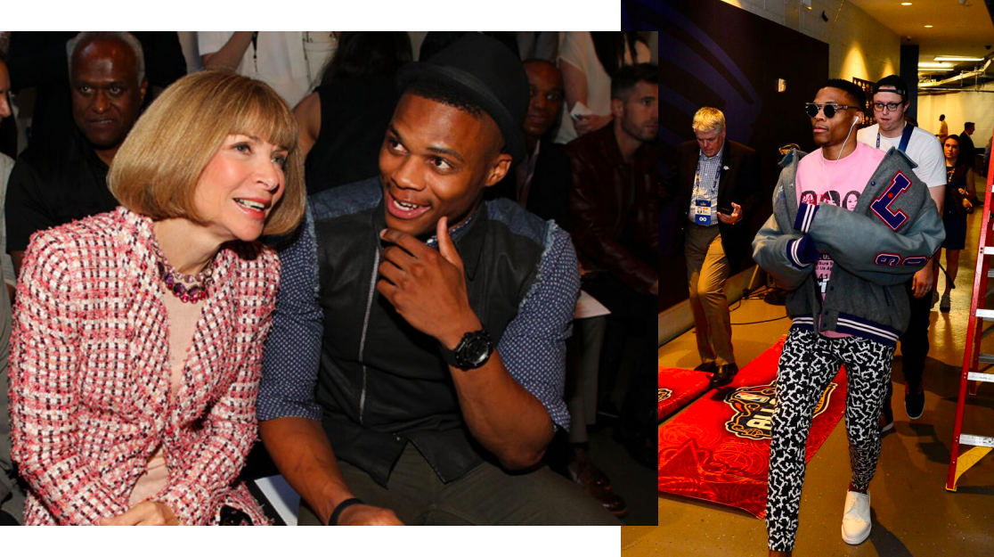 Russell Westbrook - Anna Wintour